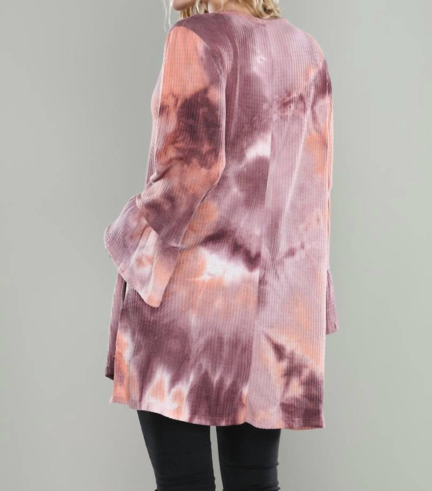 Collective Rack - Tie Dye Textured Top
