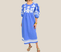 Uncle Frank - Cord Embroidered Dress