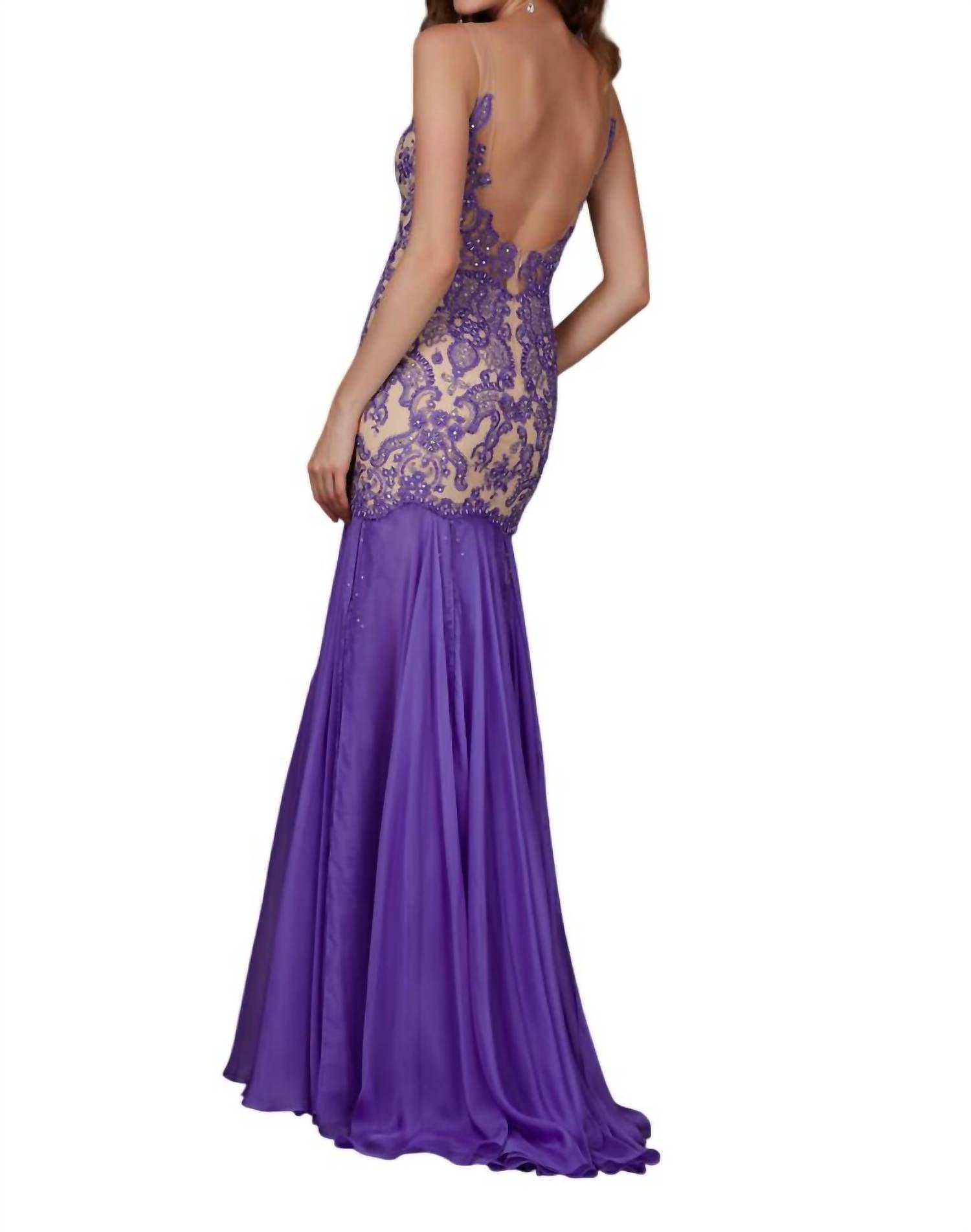 Angela & Alison - Beaded Bodice Prom Dress