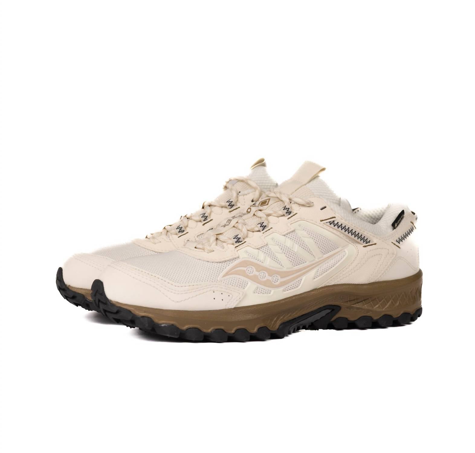 SAUCONY Men's Grid Peak Gtx Sneakers in gold - men's sneaker - detail view