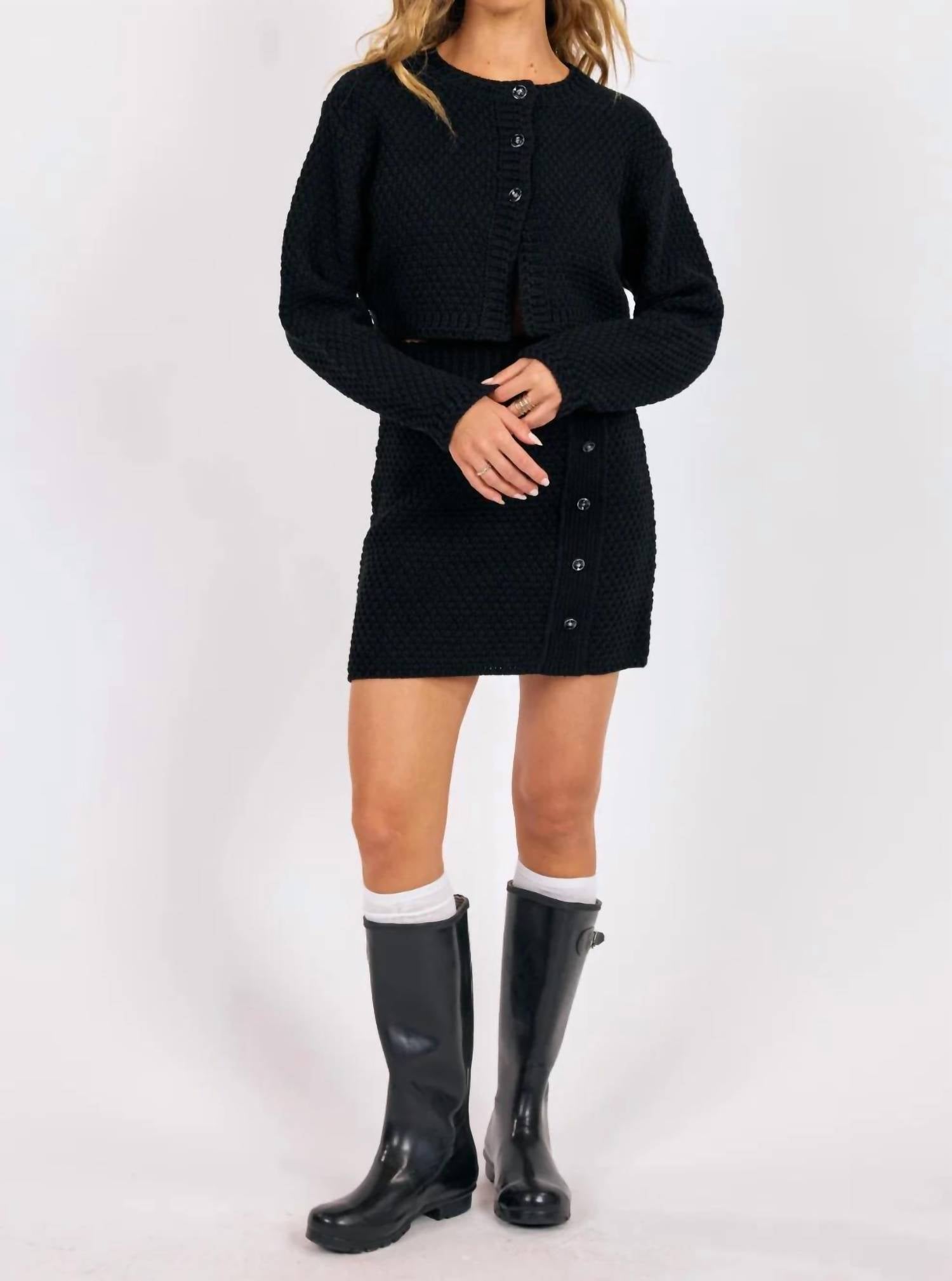 Sage The Label - Women's Odessa Button Front Cardigan