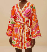Farm Rio - Spring Affair Mini Dress