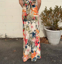 Dress Forum - Tropical Strapless Maxi Dress