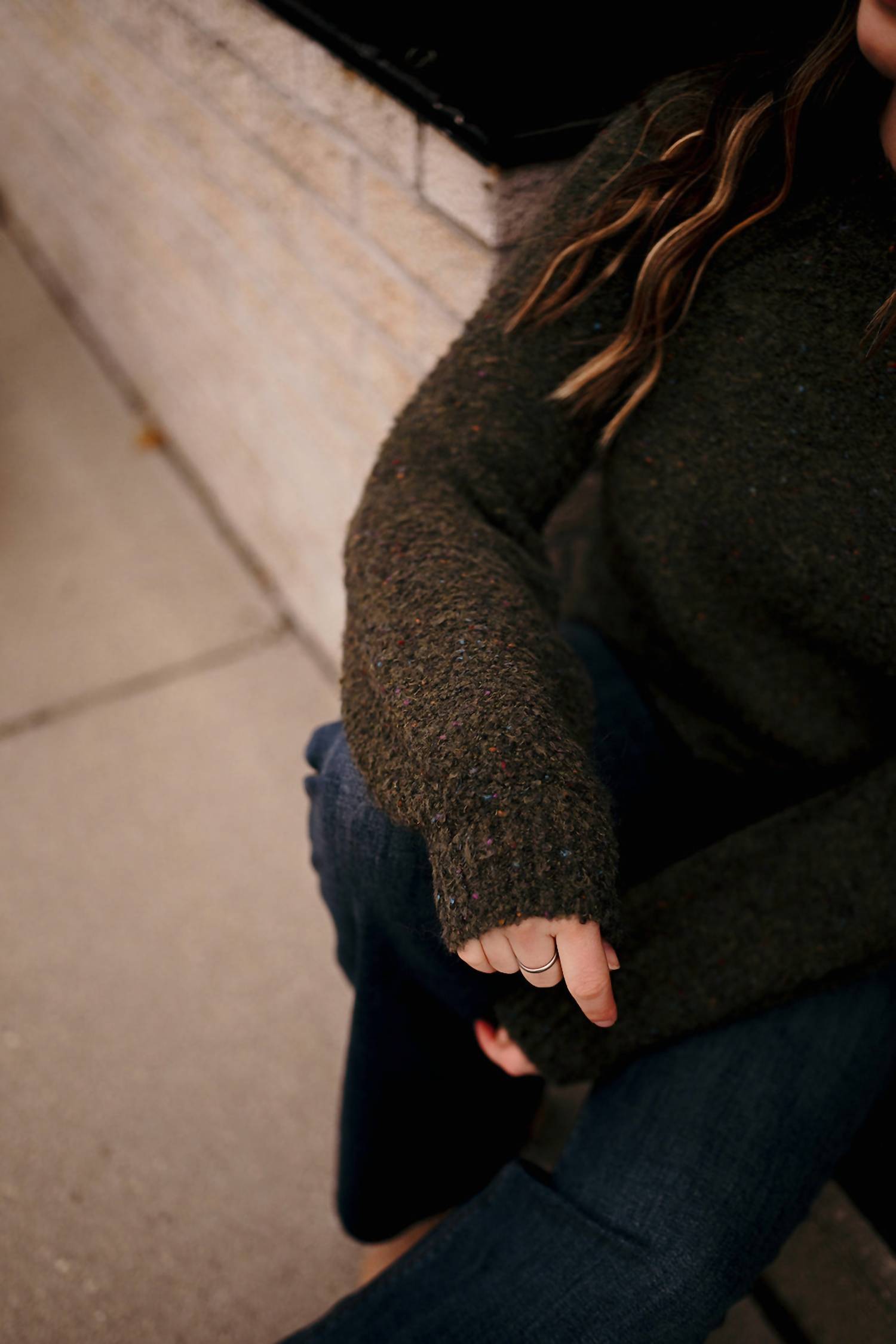 Tribal - Long Sleeve Crew Neck Sweater