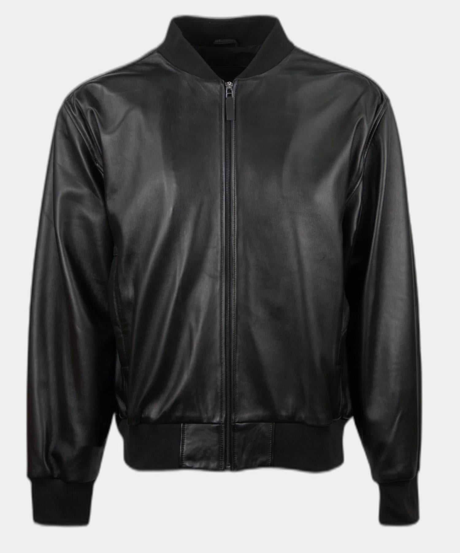 Lusso Beni - Sleek Leather Jacket