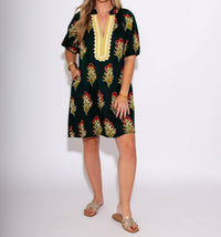 Thml - Petal Stripe V-neck Dress