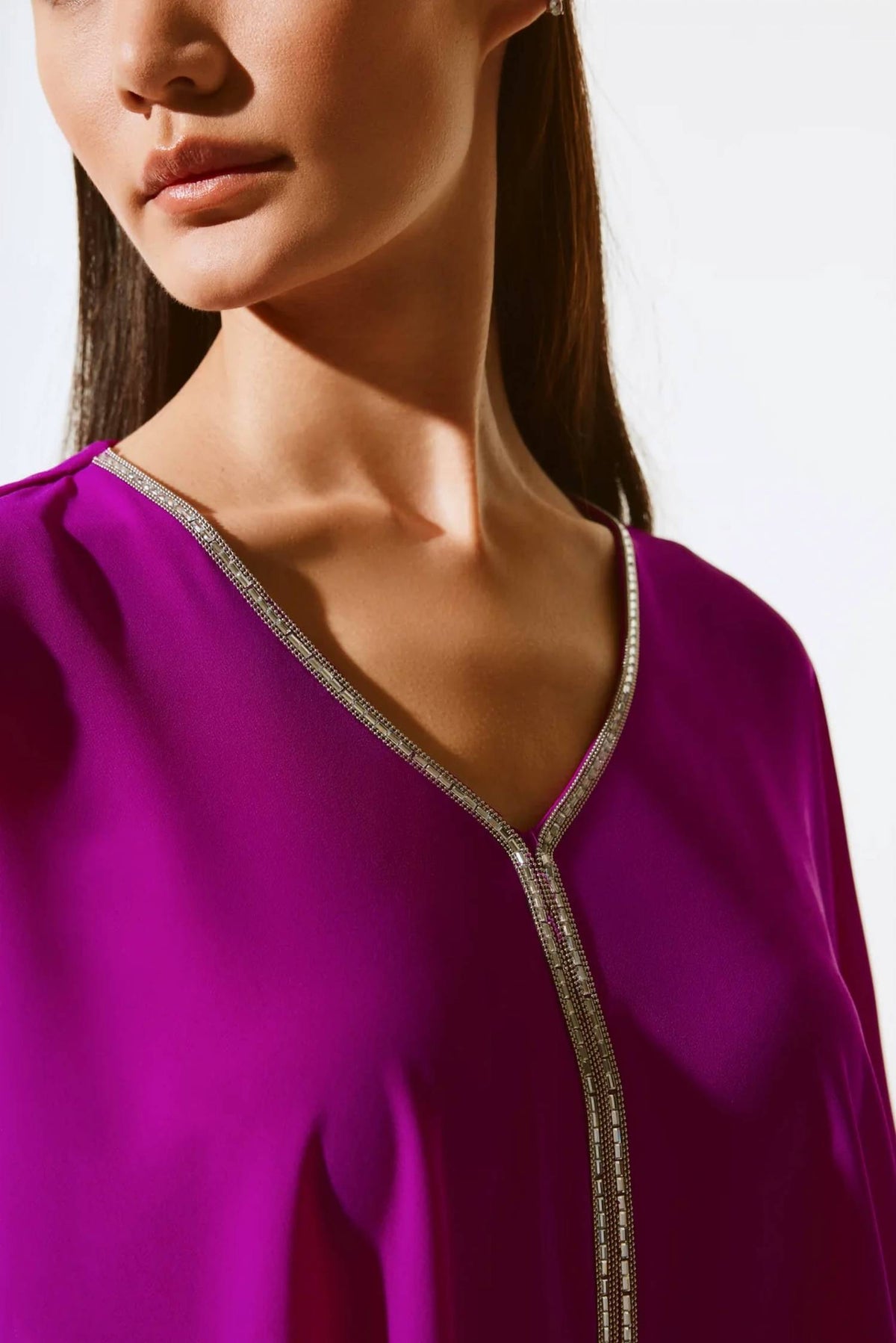 Joseph Ribkoff - Chiffon Poncho Top