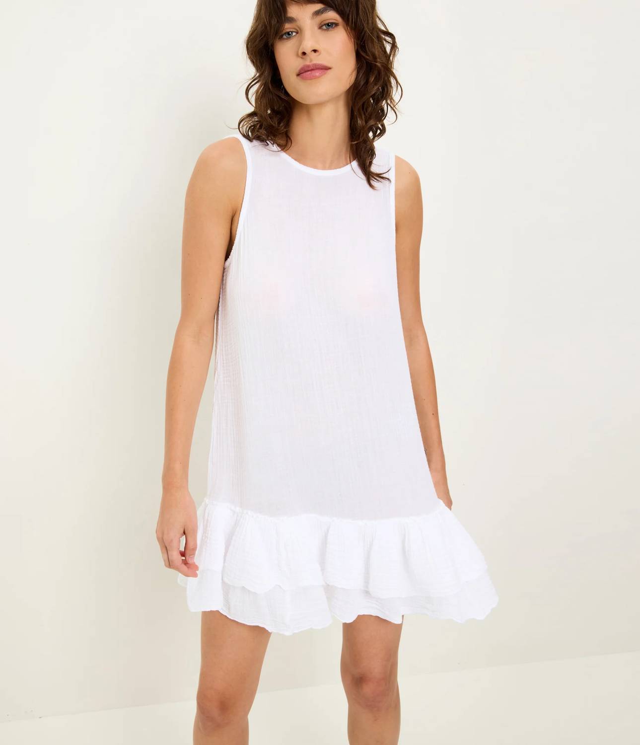 Michael Stars - Dhaliah Ruffle Mini Dress