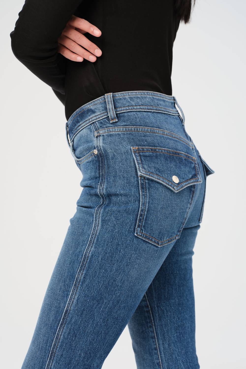 Warp + Weft - Nao High Rise Bootcut Jeans