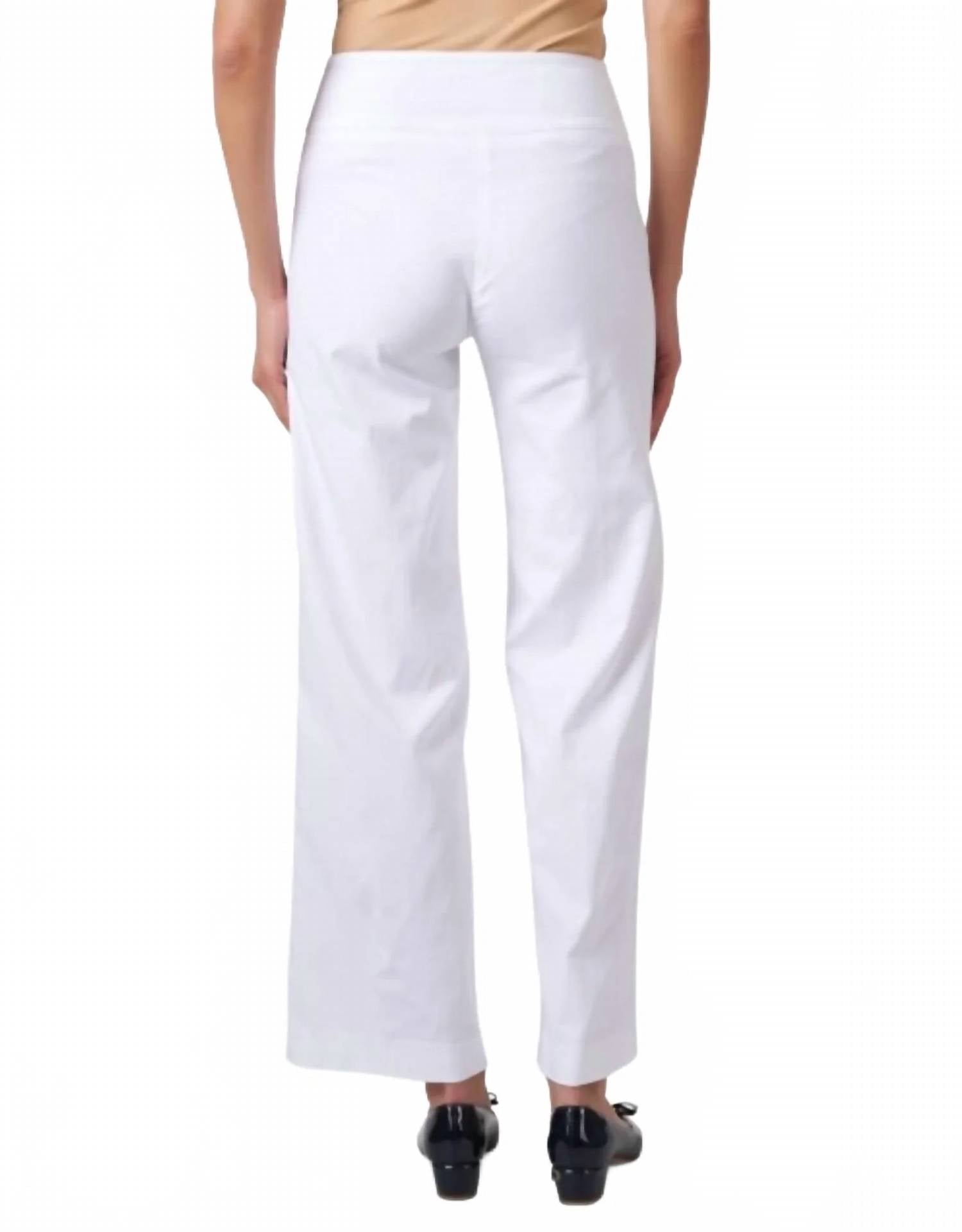 Elliott Lauren - Wide Leg Pull On Pants