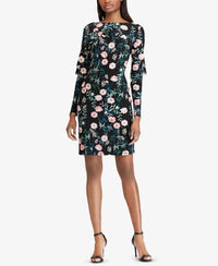 American Living - Women's Floral Print Layered Dress