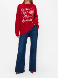 Show Me Your Mumu - Classic Crewneck Twas The Night Sweater