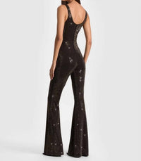 Alice + Olivia - Teresa Embellished Jumpsuit