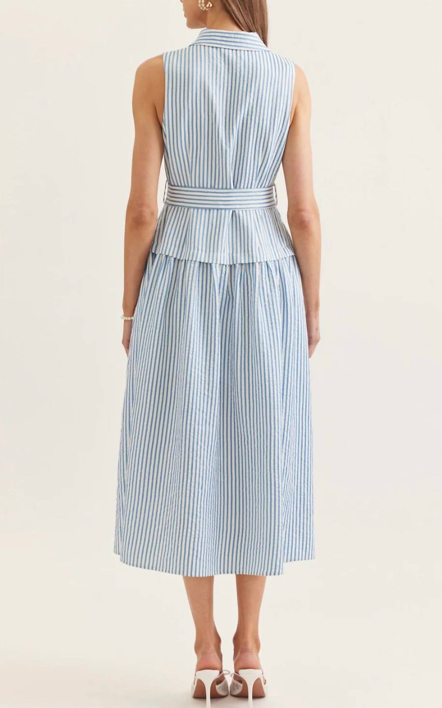 Entro - Savannah Stripe Dress