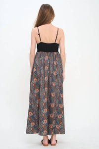 Meet Me In Santorini - Autumn Canopy Maxi Dress