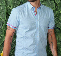 Eight X - Pattern Short Sleeve Shirt
