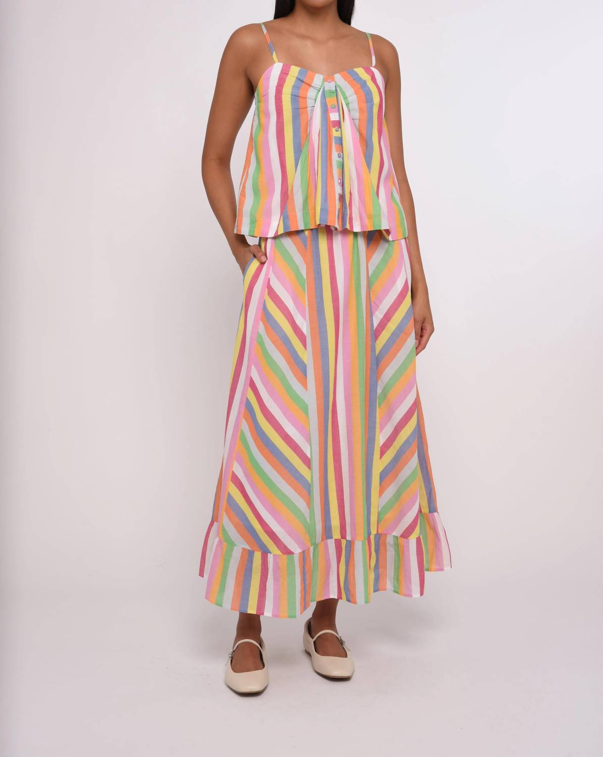 Love The Label - Pull-on Midi Skirt