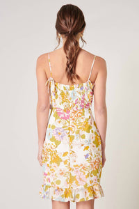 Sugarlips - Kaia Tie Strap Ruffle Mini Dress