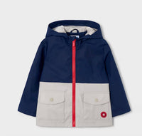 Mayoral - Two Tone Colorblock Raincoat