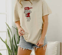 Livylu - Vintage Bama Mascot Flag Tee