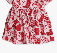 Rufflebutts - Short Sleeve Knit Twirl Dress