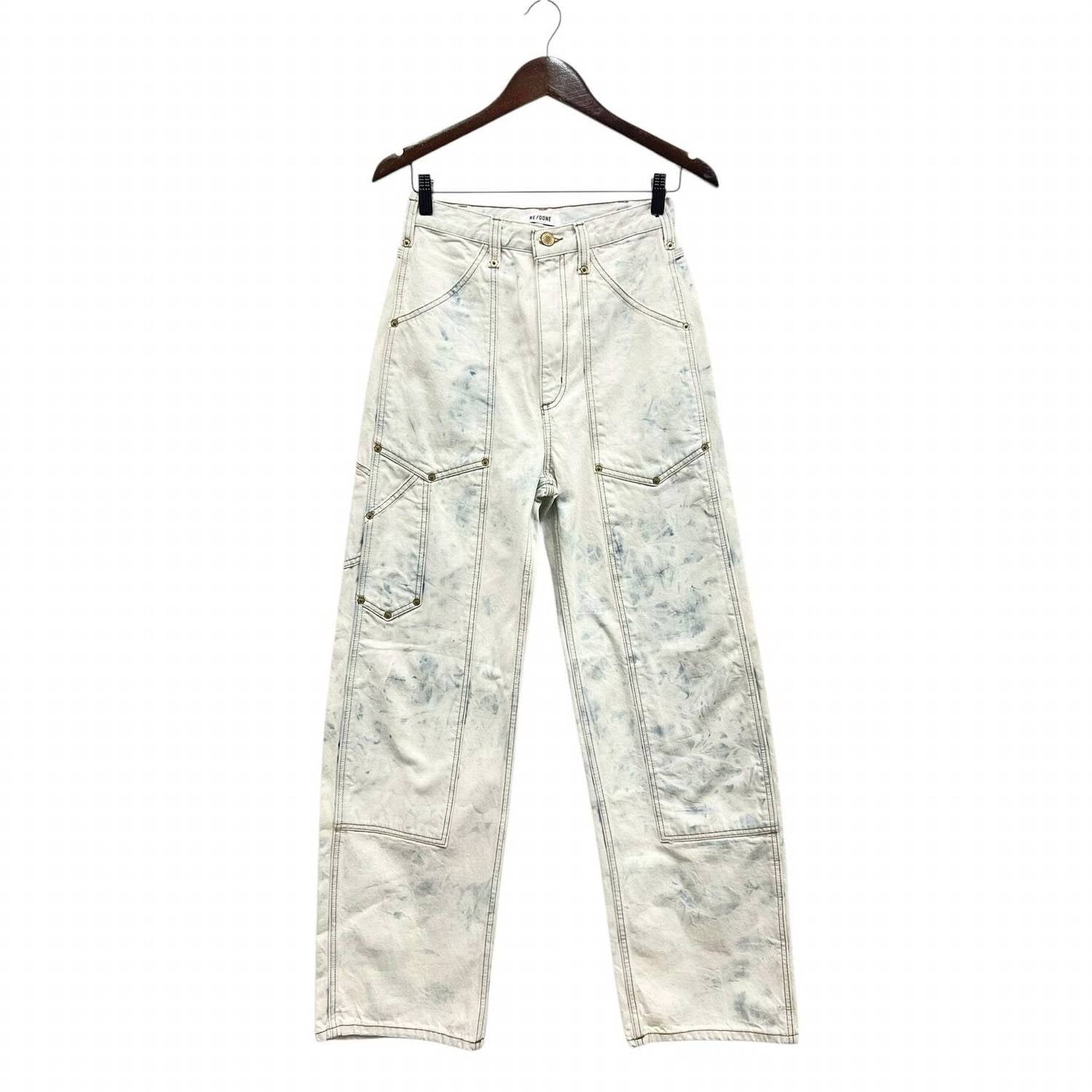 Re/Done - Super High Work Wear Jeans