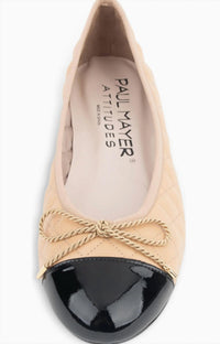 Paul Mayer/Attitudes - Women's Quilted Ballet Flat