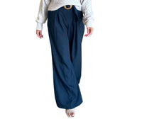 Ces Femme Madison Belted Trouser Pants in navy - women's pants