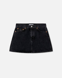 Re/Done - Classic A-line Cotton Skirt
