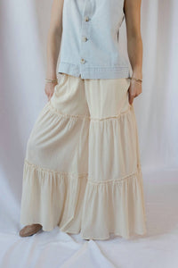 By Together - Ruffle Chiffon Pants