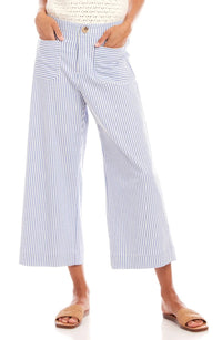 Karen Kane - Cropped Wide Leg Pants