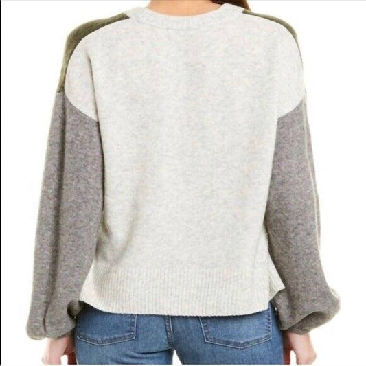 Madewell - Payton Colorblock Wool Blend Sweater
