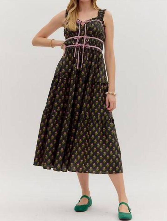 Entro - Night Pickin’ Floral Dress