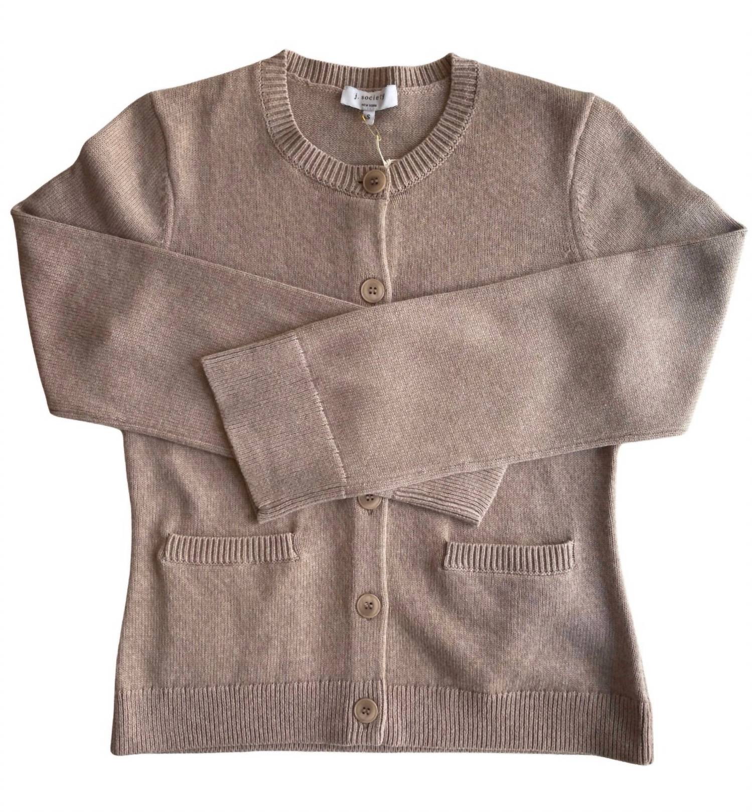 J. Society - Women's Long Sleeve Shaped Cardigan