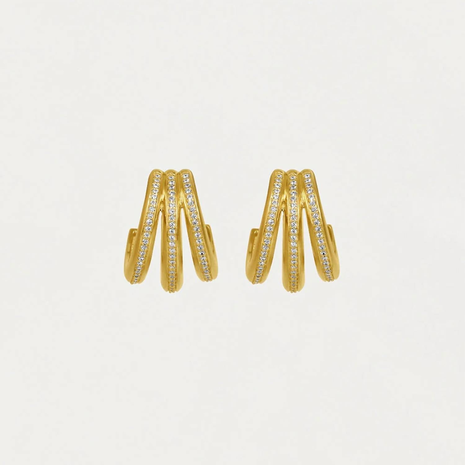 Dean Davidson - Women's Dauphine Pave Hoop Earrings