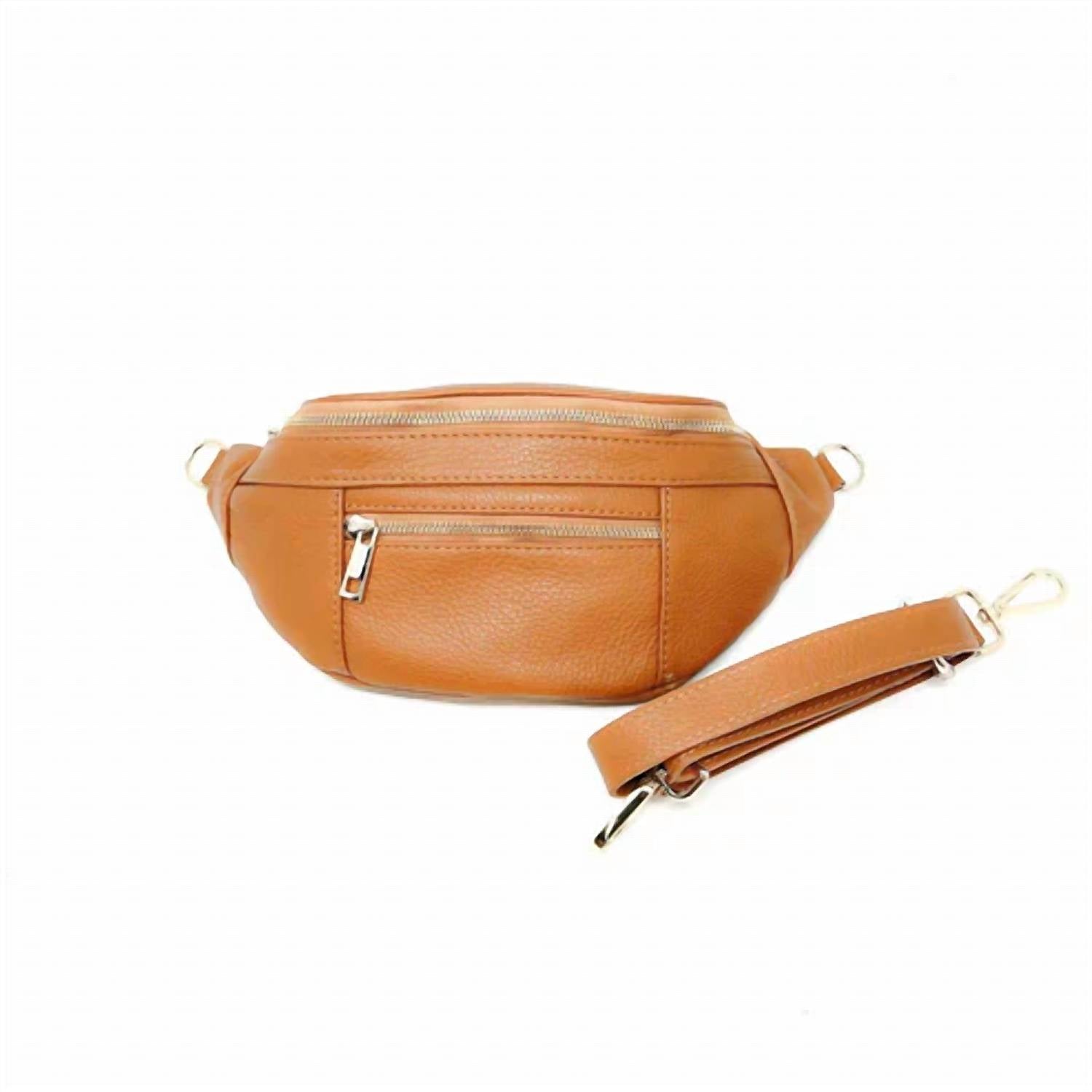 German Fuentes - Women's Leather Crossbody Fanny Pack