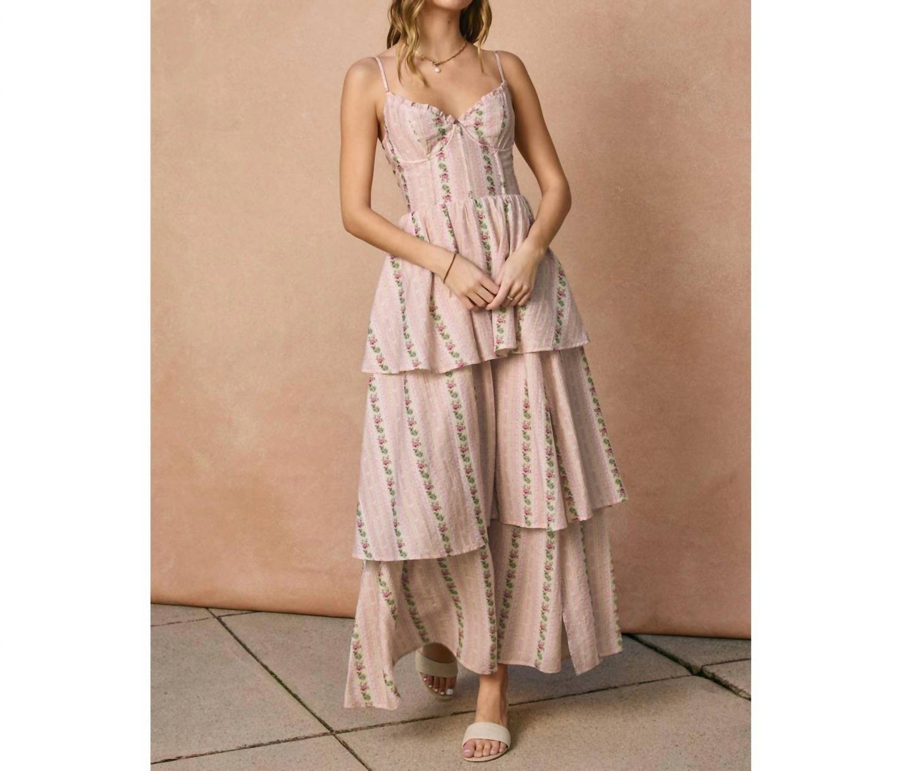 Dress Forum - Women's Tea Party Tiered Maxi Dress