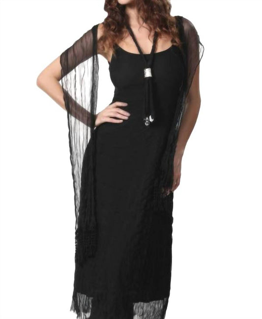 Sheer Mystery Maxi Dress