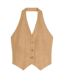 Maxmara - Sauro Linen Batavia Waistcoat