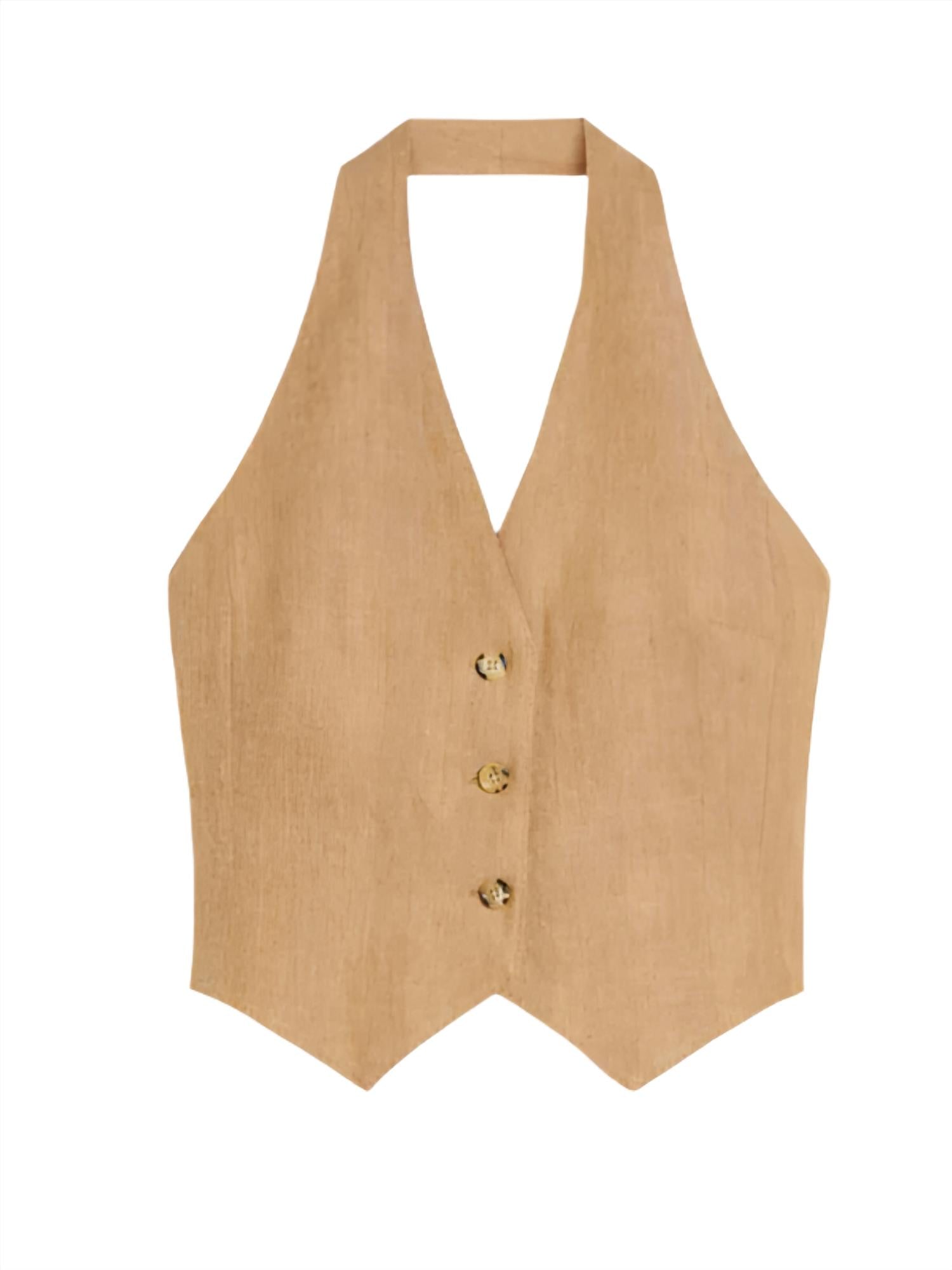 Maxmara - Sauro Linen Batavia Waistcoat