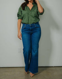 Shop Kmj - Southern Lover Button Down Top
