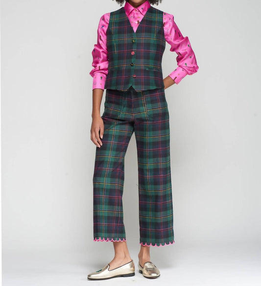 Vilagallo - Striking Plaid Vest