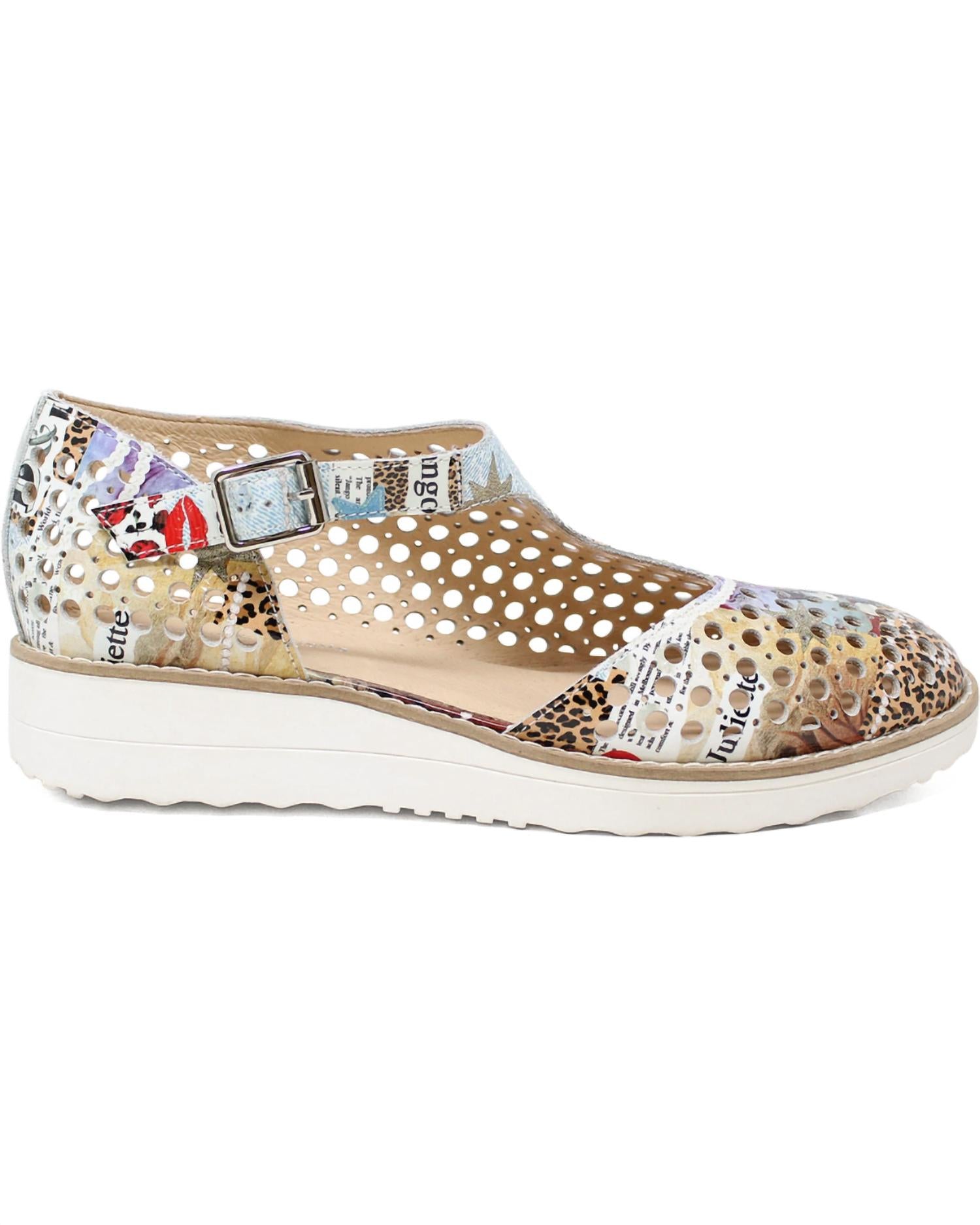 Django & Juliette - Women's Offhand Wedge Sandals