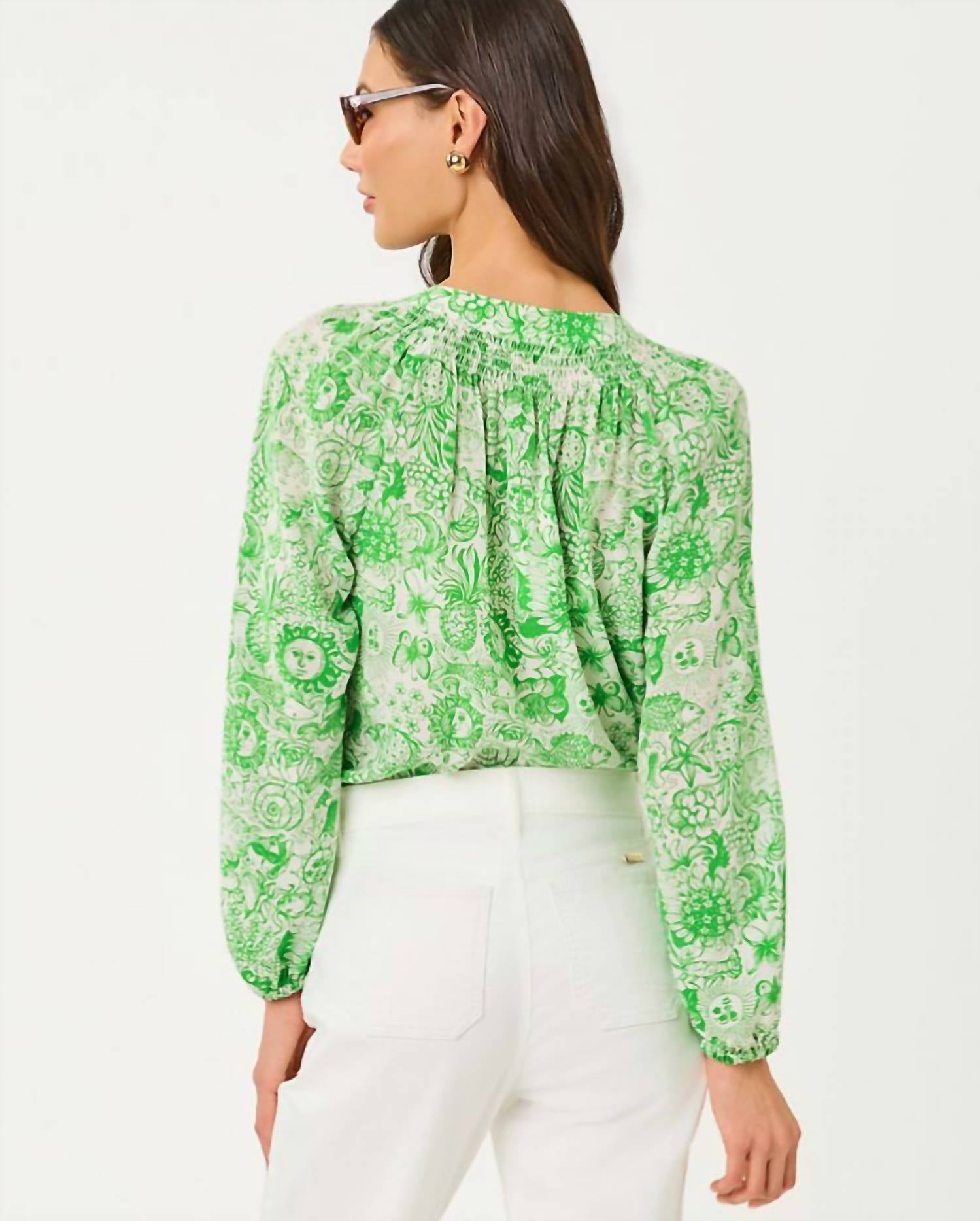 Lilly Pulitzer - Elsa Silk Top