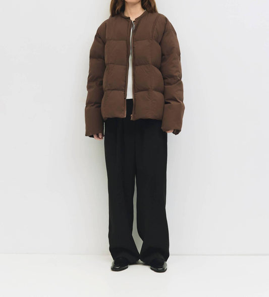 Mod Ref - Neck Tie Puffer Jacket