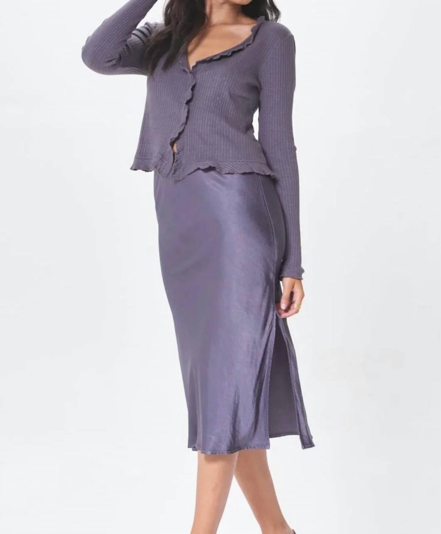 Lamade - Doris Silky Slip Skirt