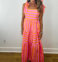 Entro - Women's The Sunset Cove Midi Dress