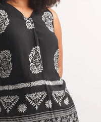 Papillon - Embroidery Print Tank