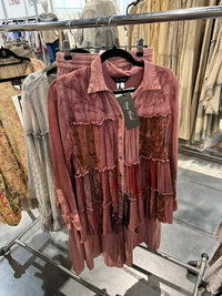 Young Threads - PATCHWORK EMBROIDERY CARDIGAN