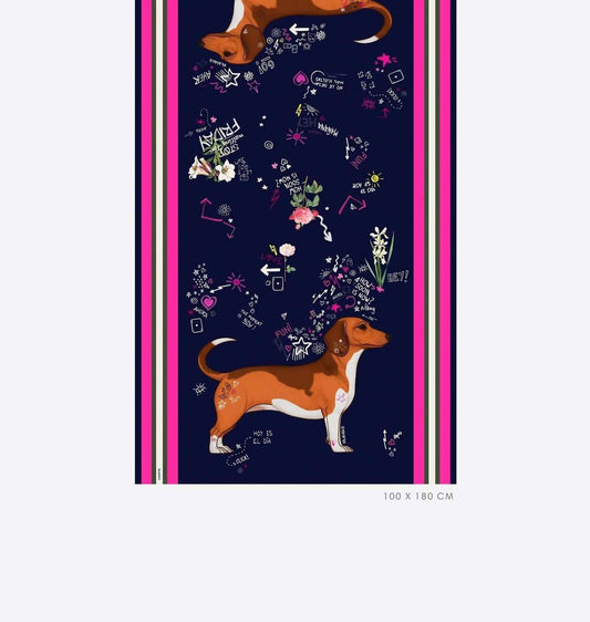 Vilagallo - Women's Doxxy Dog Scarf